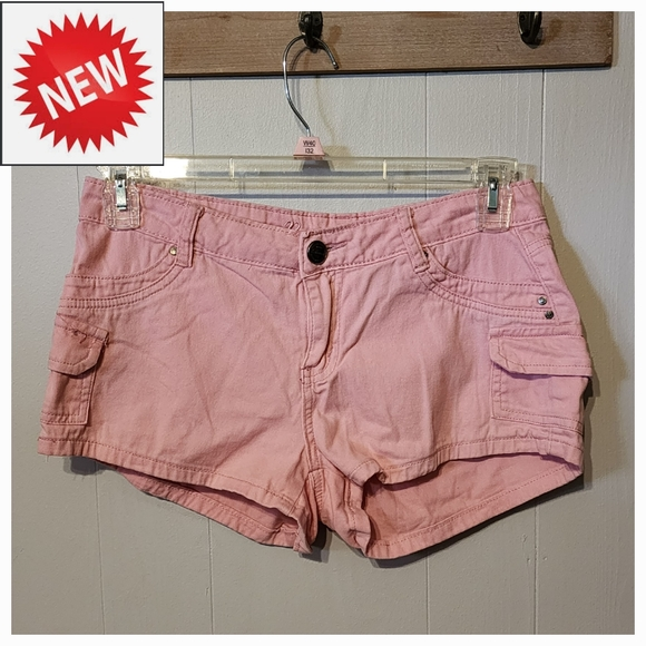 NWT Roma Studio Pink Shorts Skinny Casual‎ Size 3 A416 - Picture 1 of 4
